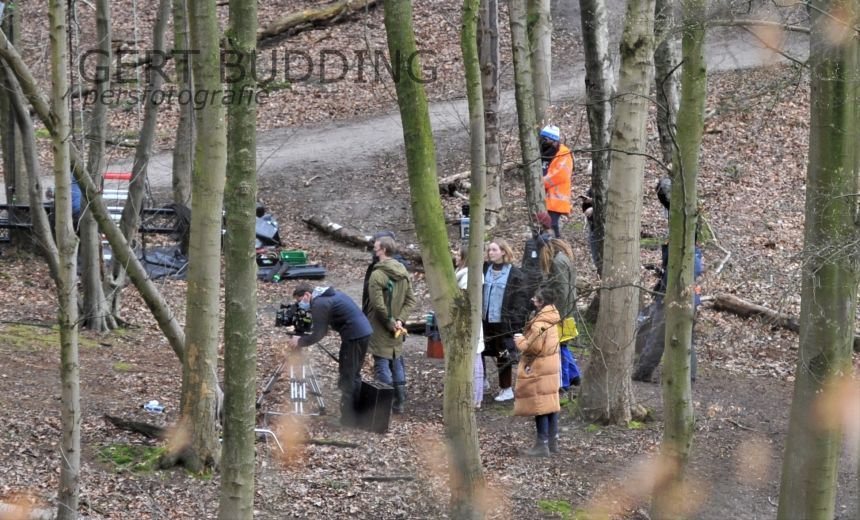 Lemming Film maakt met omvangrijke crew opnamen voor jeugdserie in Doorwerthse bossen