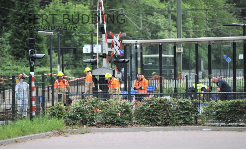 Ernstig ongeval Wolfheze, rollator onder trein