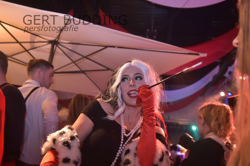 Groot Gekostumeerd carnavalsbal De Dolle Instuivers