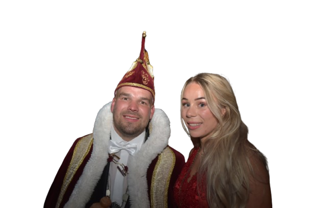 Prins Mark d’n Dolle en Prinses Vera heersen het komende carnavalsjaar bij De Dolle Instuivers over Renkum